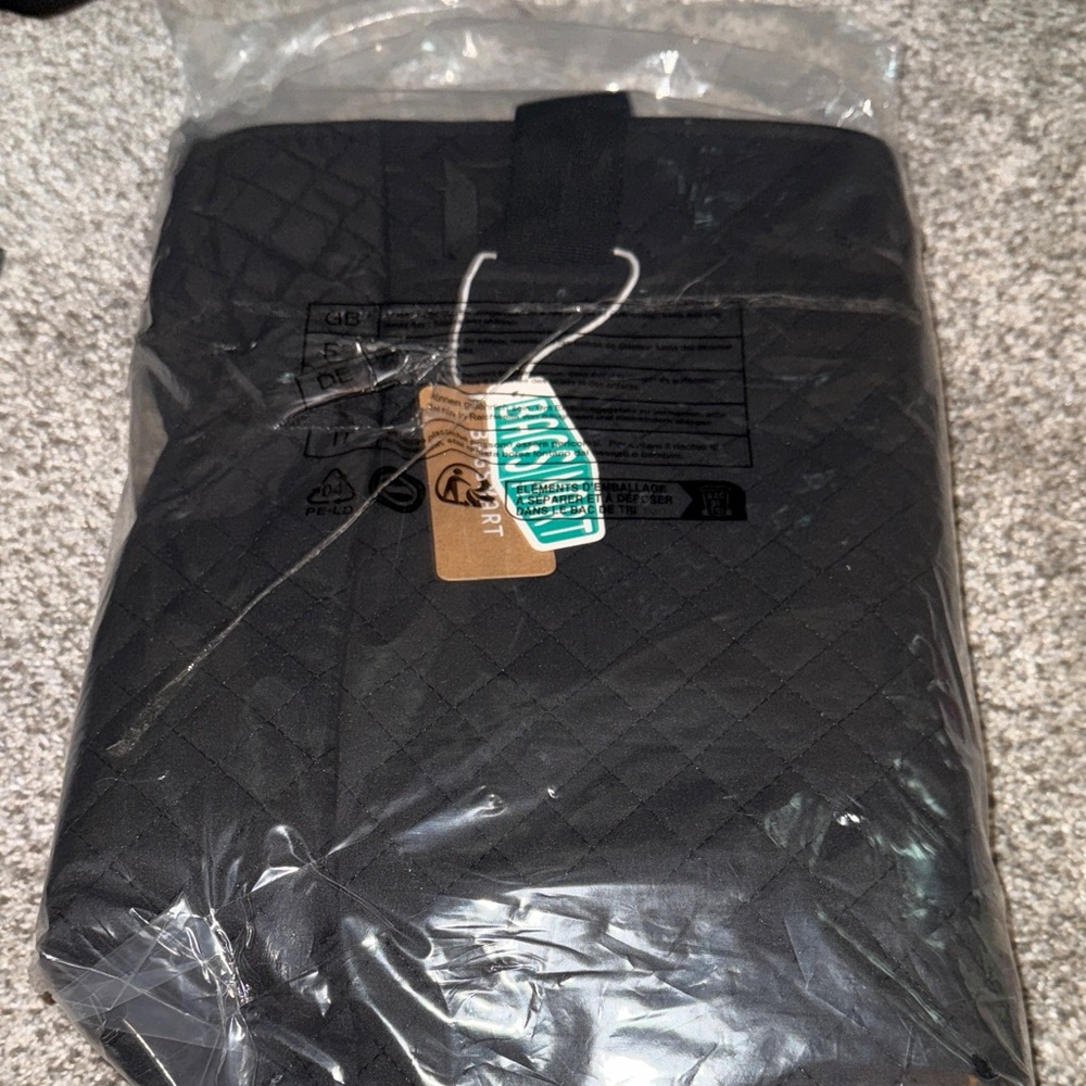 Bagsmart wonderland travel tote new black